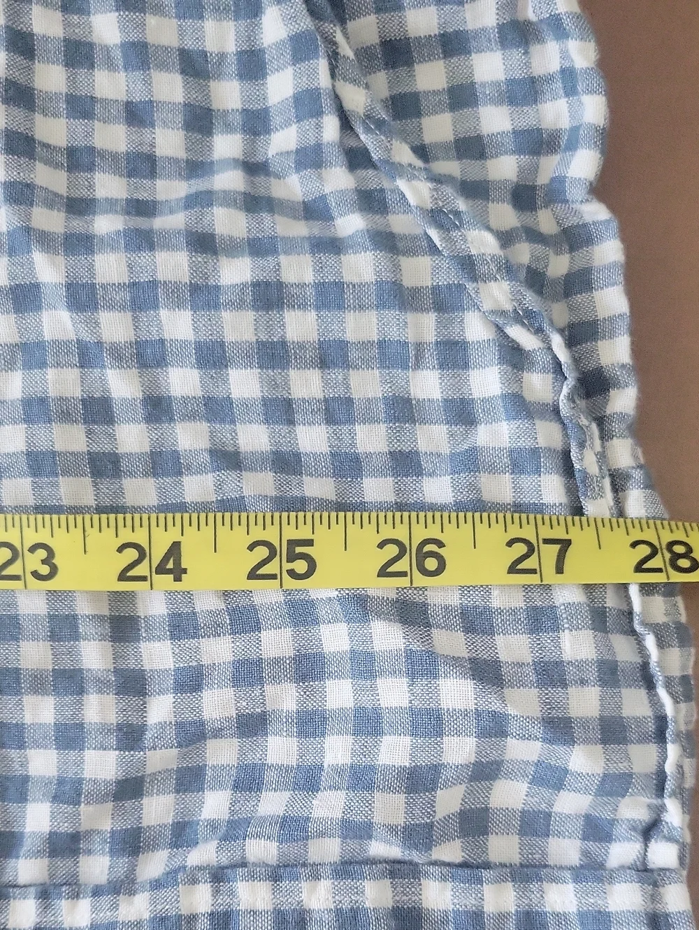 J. Crew lightweight check
